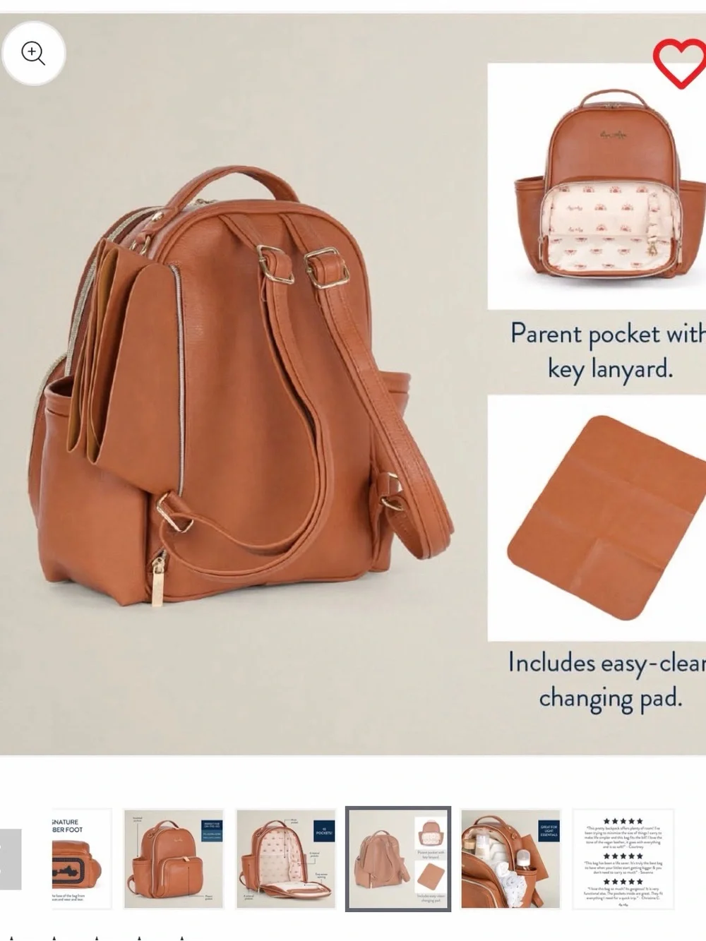 Itzy Ritzy Mini Plus™ Diaper Bag